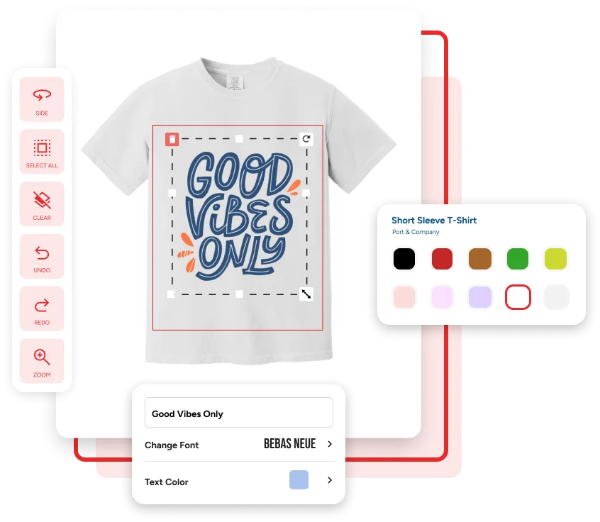 custom apparel, design studio Orlando